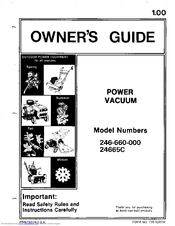 Mtd 246-660-000 Owner's Manual