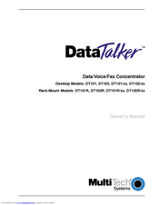 Multitech DataTalker DT101 Owner's Manual