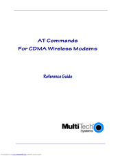 Multitech CDMA Reference Manual