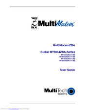 Multitech MultiModem MT5634ZBA-V-V92 User Manual