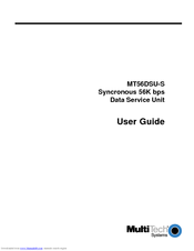 Multitech MT56DSU-S User Manual