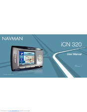 Navman iCN 320 User Manual