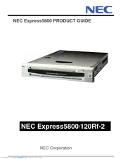 NEC 120Rf-2 Product Manual