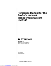 NETGEAR NMS100 - ProSafe Network Management Software Reference Manual