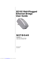 NETGEAR XE102G - Wall-Plugged EN Extender User Manual