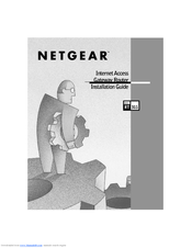 NETGEAR RT311  RT311 RT311 Installation Manual
