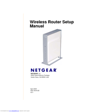 NETGEAR WNR834Bv2 RangeMax Next Setup Manual