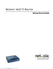 Netopia 4622 T1 Getting Started Manual