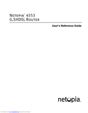 Netopia 4553 User Reference Manual