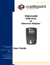Cradlepoint USB-Host to Ethernet Adapter PS6U1UHE User Manual