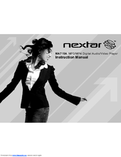 Nextar MA715A - 2 GB Video MP3 Player Instruction Manual