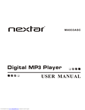 Nextar MA933ASC User Manual