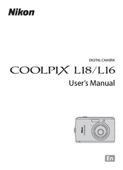 Nikon collpix L16 User Manual