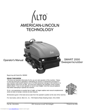 Alto SMART 2000 Operator's Manual