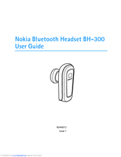 Nokia BH 300 - Headset - Over-the-ear User Manual