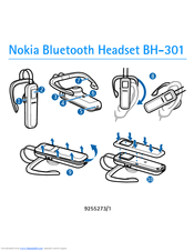 Nokia BH 301 - Headset - Over-the-ear User Manual