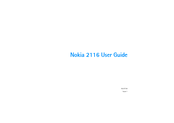 Nokia 2116 User Manual