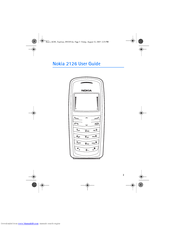 Nokia 2126 User Manual