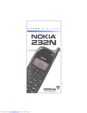Nokia 232N Owner's Manual