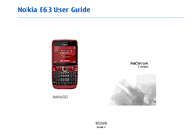 Nokia E63-1 User Manual