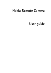 Nokia Remote Camera User Manual