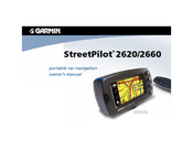 Garmin StreetPilot 2620 Owner's Manual