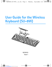 Nokia SU-8W - Wireless Keyboard User Manual
