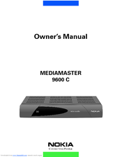 Nokia Mediamaster 9600C Owner's Manual