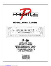 Audiovox Prestige P-49 Installation Manual