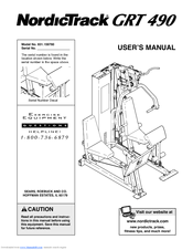 NordicTrack Grt490 User Manual