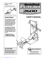 NordicTrack Futura 2600 User Manual