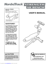 NordicTrack Strength AB Bench User Manual