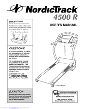 NordicTrack 4500 R NTL20920 User Manual