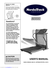 NordicTrack 831.298821 User Manual