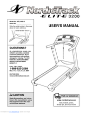 NordicTrack Elite 3200 Treadmill User Manual
