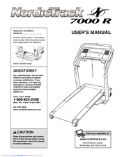 NordicTrack 7000r Treadmill User Manual