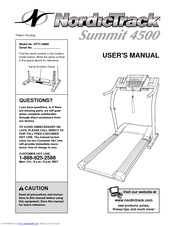 NordicTrack SUMMIT 4500 User Manual