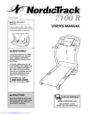 NordicTrack NTTL25512 User Manual