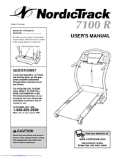 NordicTrack NTTL25513 User Manual