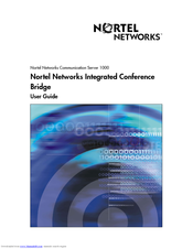 Nortel Integrated Conference Bridge User Manual