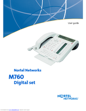 Nortel M760 User Manual