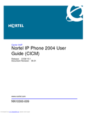 Nortel NN10300-009 User Manual