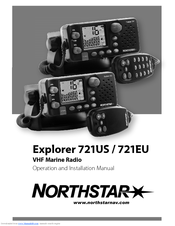 NorthStar VHF Marine Explorer 721EU Operation And Installation Manual