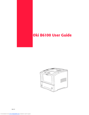Oki B6100n User Manual