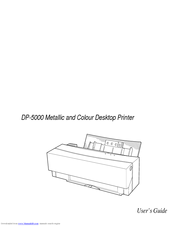 Oki DP-5000 Metallic and Colour Desktop Printer User Manual