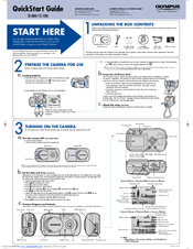 Olympus Camedia D-390 Quick Start Manual