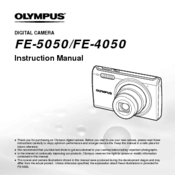 Olympus FE-4050 Instruction Manual