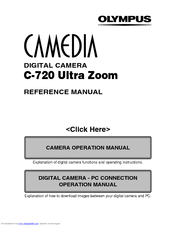 Olympus CAMEDIA C-720 Ultra Zoom Reference Manual