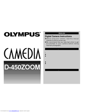 Olympus Camedia D-450ZOOM Instructions Manual