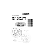Olympus FE 110 - Digital Camera - 5.0 Megapixel Owner's Manual